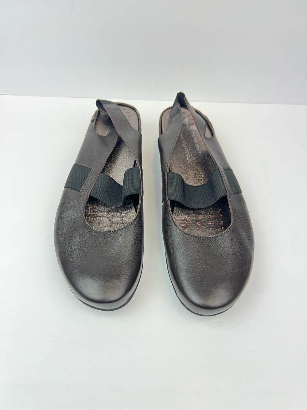 MEPHISTO AIR-JET Sandals Women’s Size 10 Comfortable Shoes Brown Leather